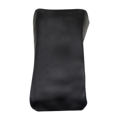 Leather Center Console Lid Armrest Cover Skin For 2009-2014 Nissan Maxima Black
