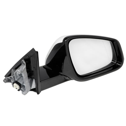 For BMW X2 2018-2022 Right Side 5Pin White Heated Power Fold Mirror Assembly