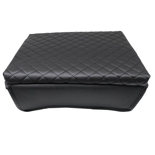 For 2004-2008 Ford F150 NEW Leather Console Lid Armrest Cover Pad Cushion Black