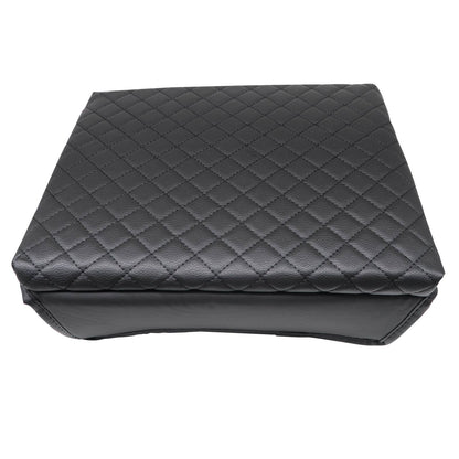 For 2004-2008 Ford F150 NEW Leather Console Lid Armrest Cover Pad Cushion Black