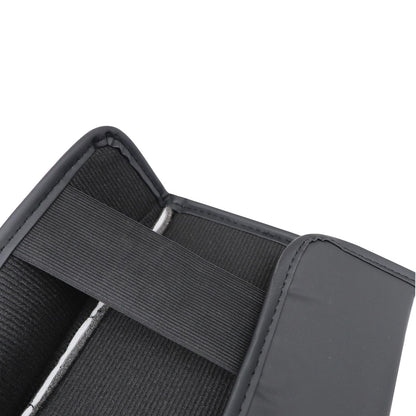 For Nissan Maxima 2009 2010-2014 Center Console Armrest Cover Pad BLACK Leather