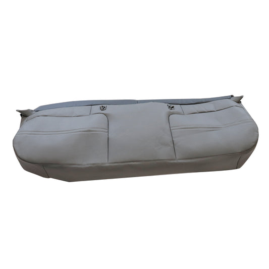 For 1999-2002 Ford F250 F350 Super Duty Replacement Bench Bottom Seat Cover Gray