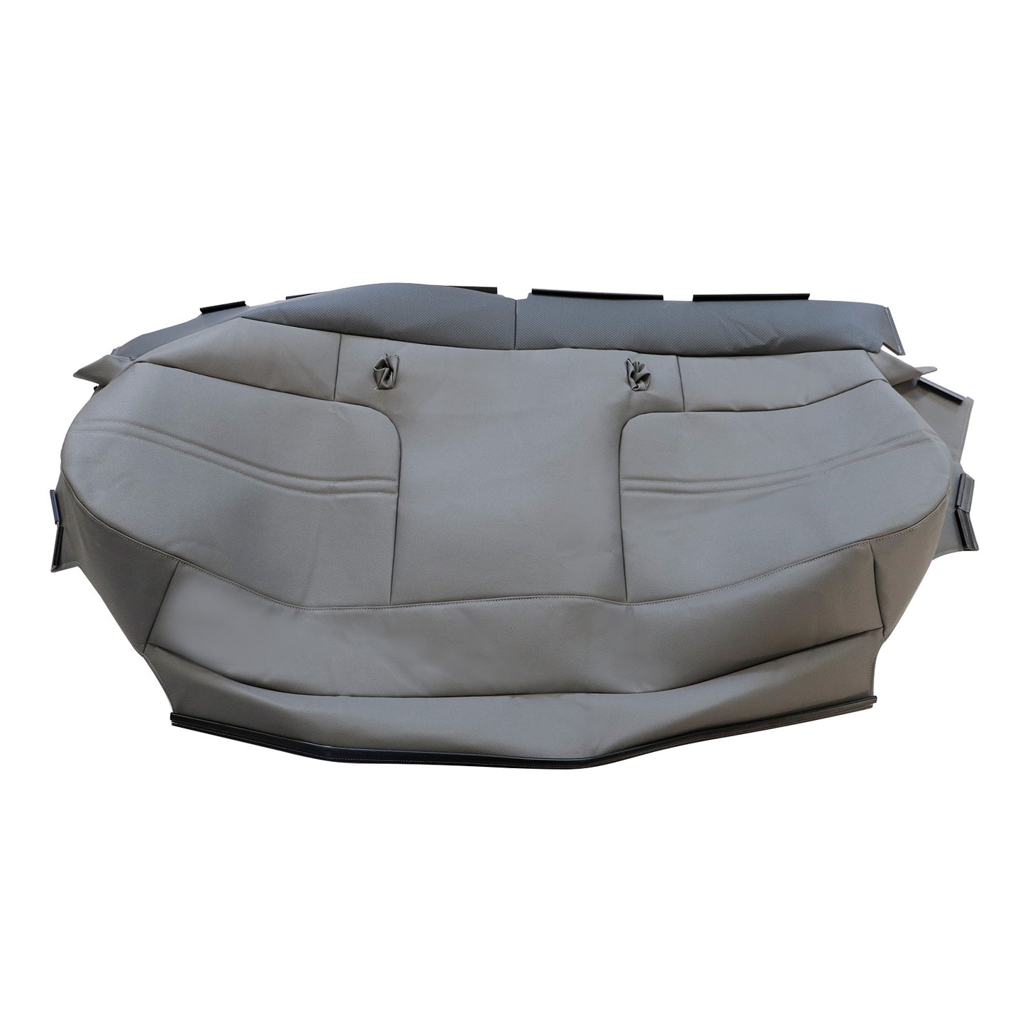 For 1999-2002 Ford F250 F350 Super Duty Replacement Bench Bottom Seat Cover Gray