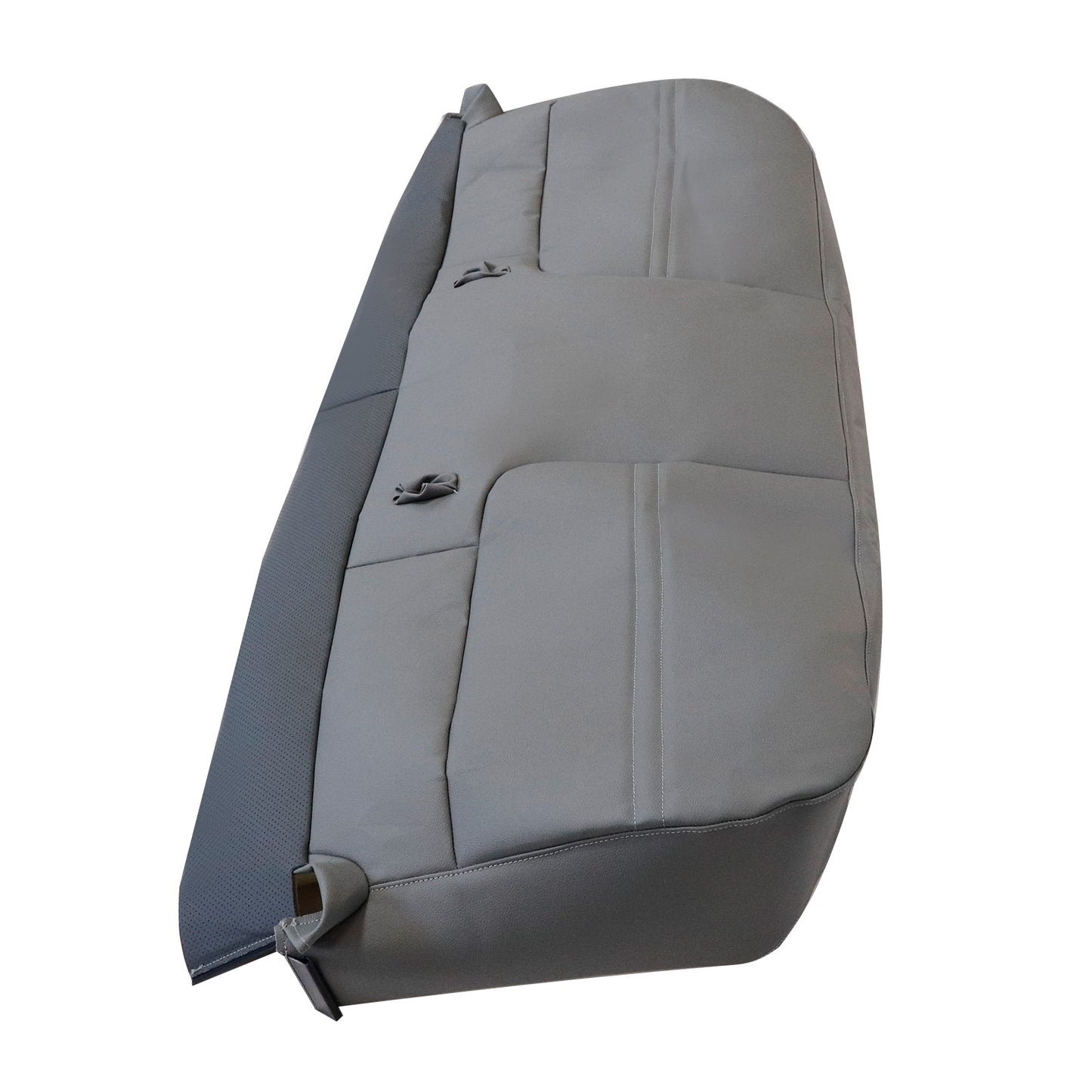 For 1999-2002 Ford F250 F350 Super Duty Replacement Bench Bottom Seat Cover Gray