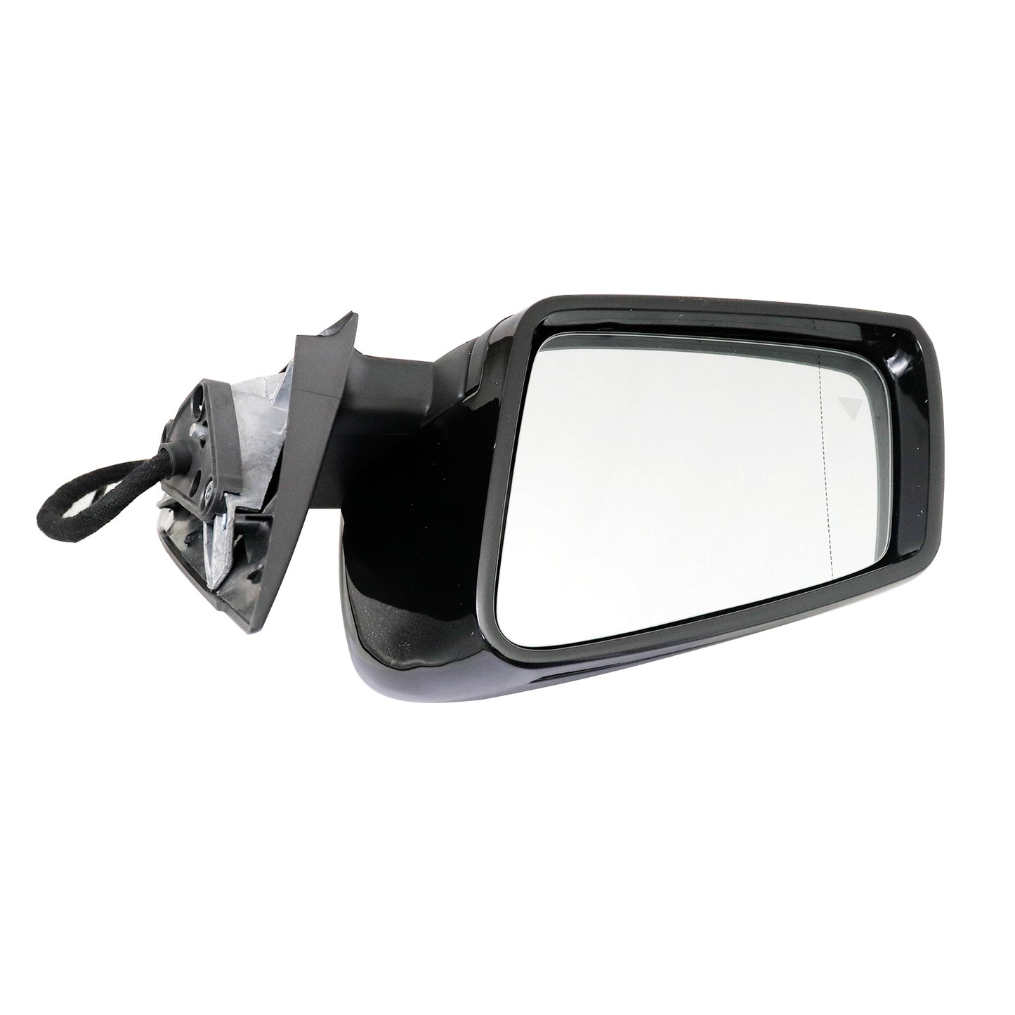 BLACK LEFT DRIVER MIRROR WITH BLIND SPOT FIT FOR mercedes 2014-2018 CLA250 CLA45