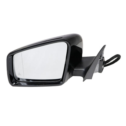BLACK LEFT DRIVER MIRROR WITH BLIND SPOT FIT FOR mercedes 2014-2018 CLA250 CLA45