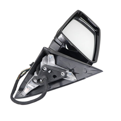 BLACK LEFT DRIVER MIRROR WITH BLIND SPOT FIT FOR mercedes 2014-2018 CLA250 CLA45