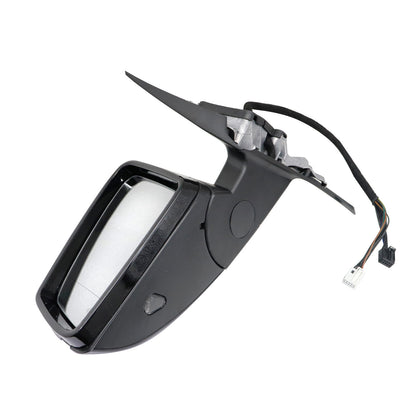 BLACK LEFT DRIVER MIRROR WITH BLIND SPOT FIT FOR mercedes 2014-2018 CLA250 CLA45