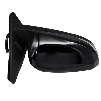 Right RH Black Painted 9Pins Turn Light Mirror Fits for Toyota 4RUNNER 2014-2021