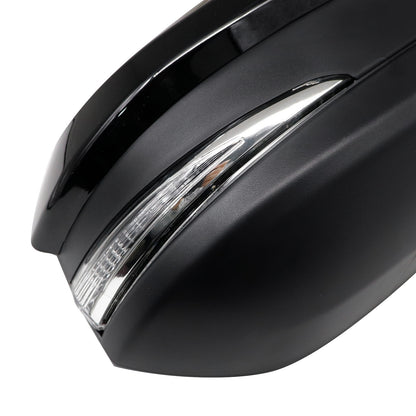 Right RH Black Painted 9Pins Turn Light Mirror Fits for Toyota 4RUNNER 2014-2021