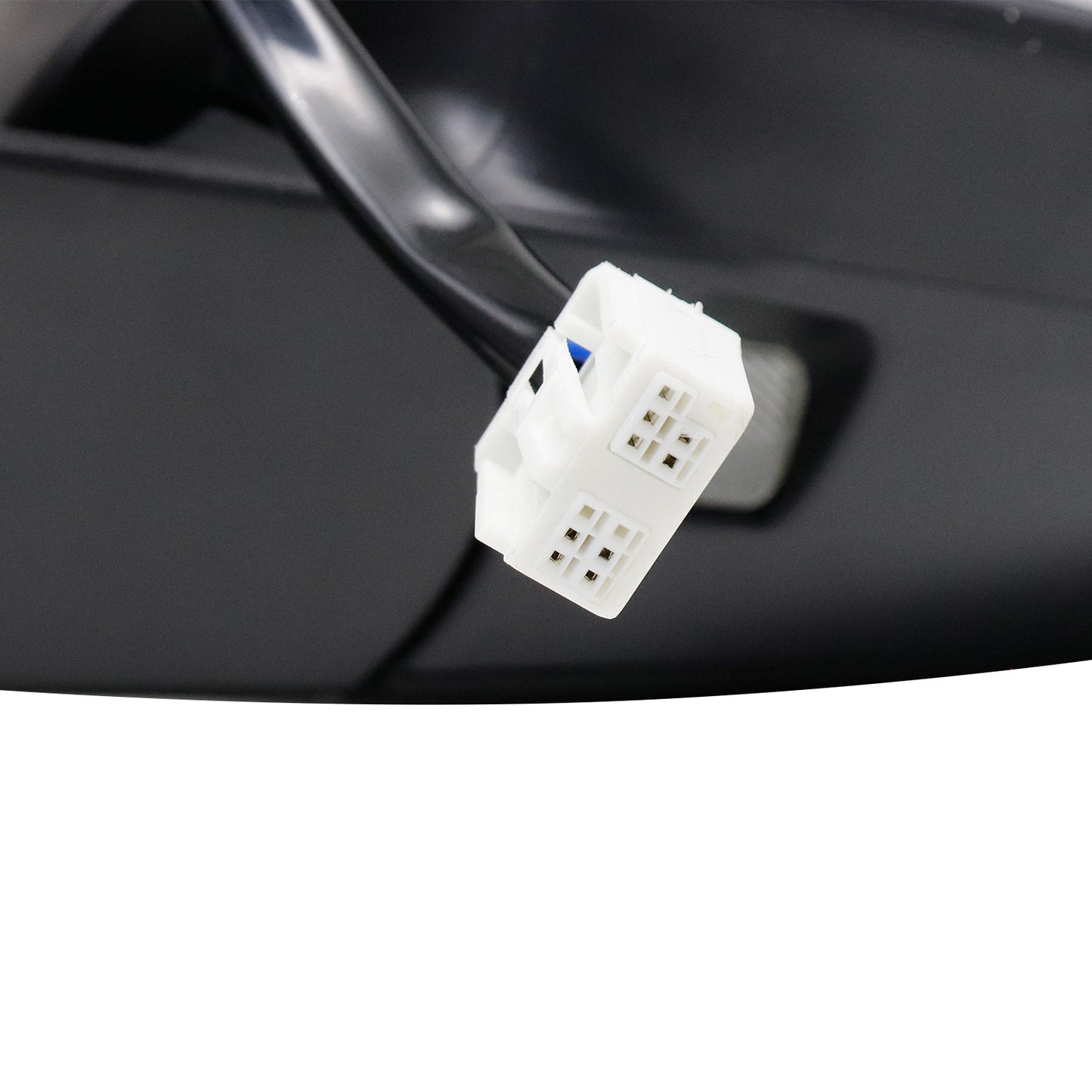 Right RH Black Painted 9Pins Turn Light Mirror Fits for Toyota 4RUNNER 2014-2021