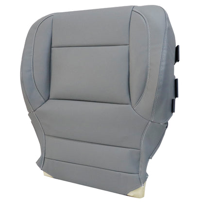 For 2014-2019 Chevy Silverado 1500 2500 3500HD Driver Bottom Seat Cover Gray