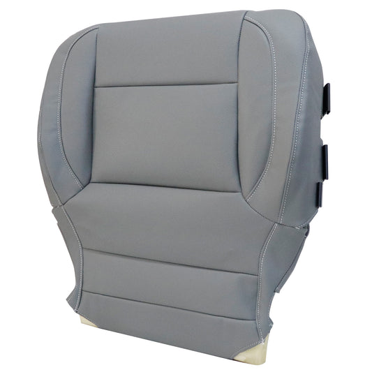 For 2014-2019 Chevy Silverado 1500 2500 3500HD Driver Bottom Seat Cover Gray