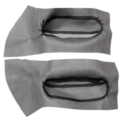 Fit for Volkswagen Beetle 98-10 Black Door Panel Insert Cards Leather Synthetic