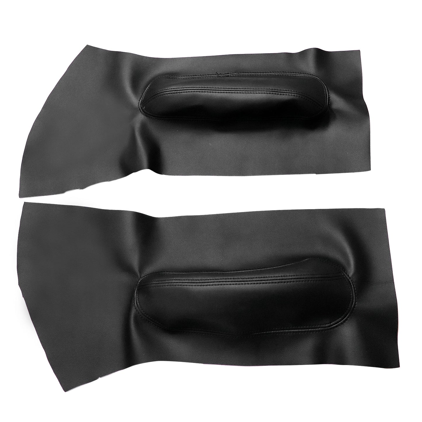 Fit for Volkswagen Beetle 98-10 Black Door Panel Insert Cards Leather Synthetic