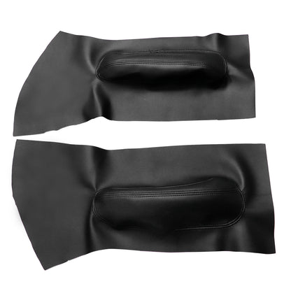 Fit for Volkswagen Beetle 98-10 Black Door Panel Insert Cards Leather Synthetic