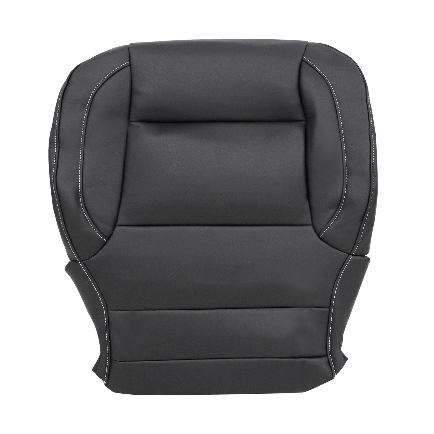 Driver Side Bottom Seat Cover Jet Black For Chevy Suburban GMC Sierra 2014-2019