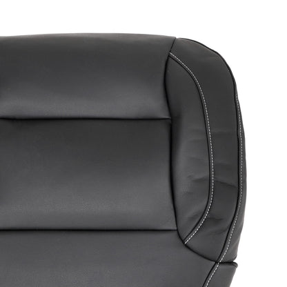 Driver Side Bottom Seat Cover Jet Black For Chevy Suburban GMC Sierra 2014-2019
