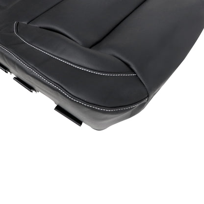 Driver Side Bottom Seat Cover Jet Black For Chevy Suburban GMC Sierra 2014-2019