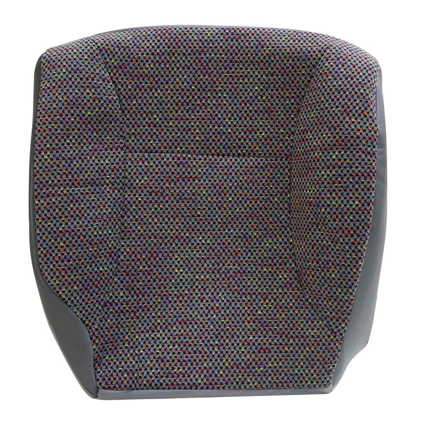 For 1998-2002 Dodge Ram Base Crew Cab Driver Bottom Cloth Seat Cover Mist Gray