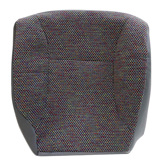 For 1998-2002 Dodge Ram Base Crew Cab Driver Bottom Cloth Seat Cover Mist Gray