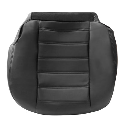 2003 2004 2005 2006 2007 For Hummer H2 Driver Bottom Leather Seat Cover Black