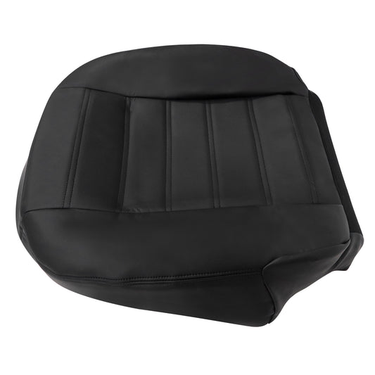 For 2003 2004 2005 2006 2007 Hummer H2 Passenger Bottom Leather Seat Cover Black