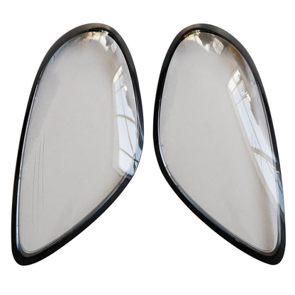 2x Car Front Headlight Lens Cover Shell For Porsche Boxster Cayman 981 2014-2016