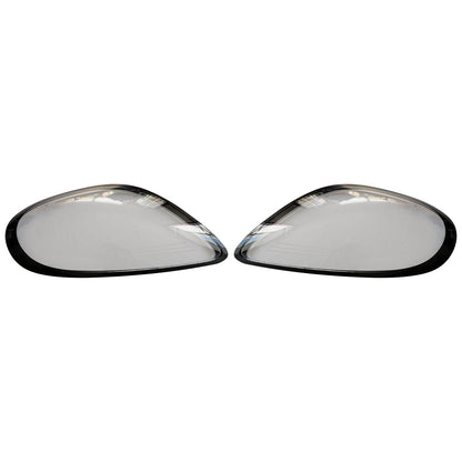 2x Car Front Headlight Lens Cover Shell For Porsche Boxster Cayman 981 2014-2016