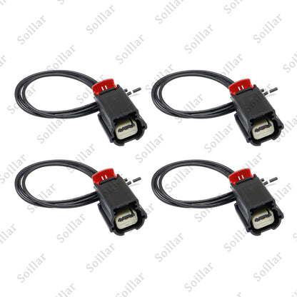 4PCS Parking Assist Sensor Connector Plug Pigtail For Buick Chevrolet GMC 14-22