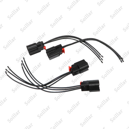 4PCS Parking Assist Sensor Connector Plug Pigtail For Buick Chevrolet GMC 14-22