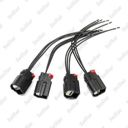 4PCS Parking Assist Sensor Connector Plug Pigtail For Buick Chevrolet GMC 14-22