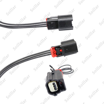 4PCS Parking Assist Sensor Connector Plug Pigtail For Buick Chevrolet GMC 14-22