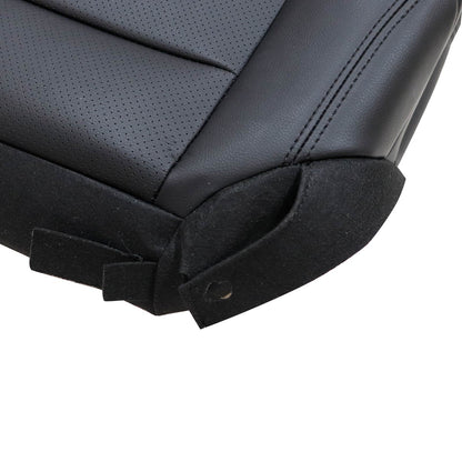 Driver Bottom Replacement Perforated Seat Cover Black For 2013-17 Honda Accord