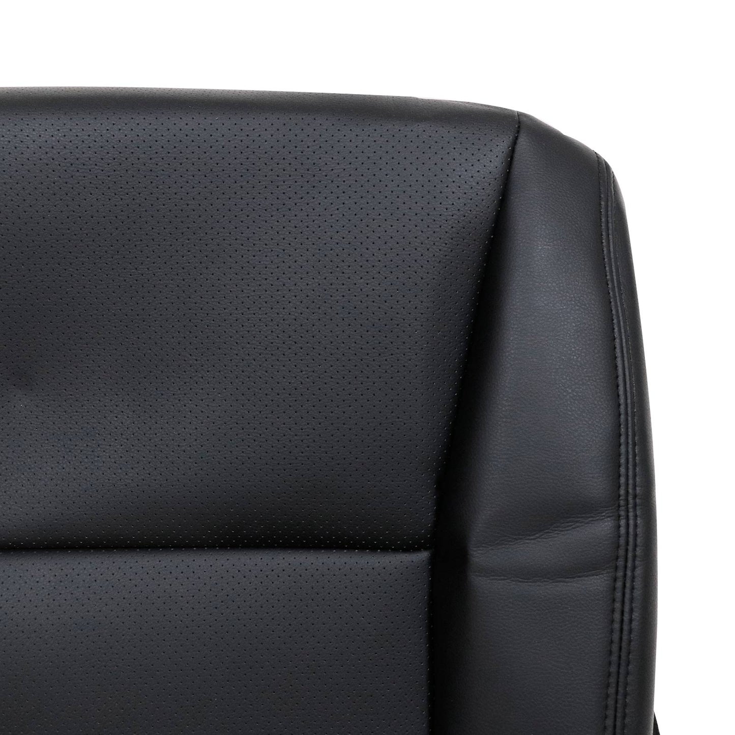 Passenger Bottom Replacement Perforated Seat Cover Black For 13-17 Honda Accord