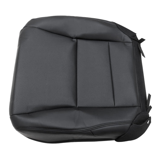Passenger Bottom Replacement Perforated Seat Cover Black For 13-17 Honda Accord