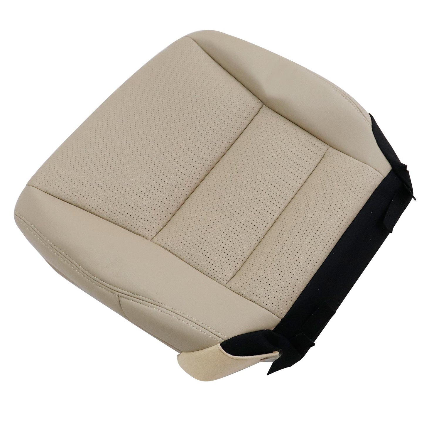 Tan Passenger Bottom Leather Seat Cover Fits 2013-2017 Honda Accord Sedan