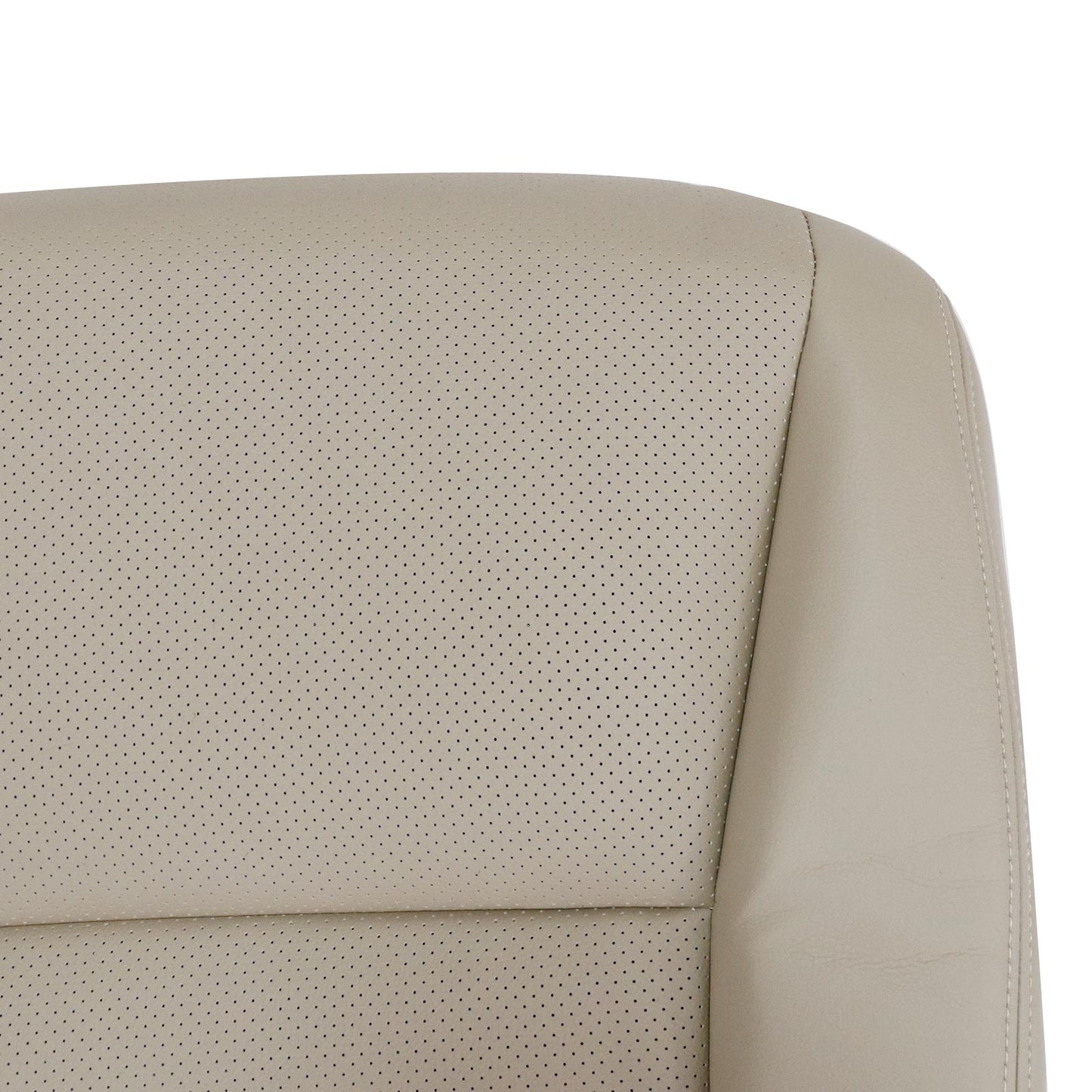 Tan Passenger Bottom Leather Seat Cover Fits 2013-2017 Honda Accord Sedan
