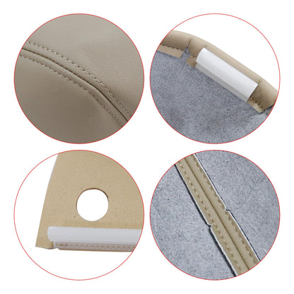 Tan Passenger Bottom Leather Seat Cover Fits 2013-2017 Honda Accord Sedan
