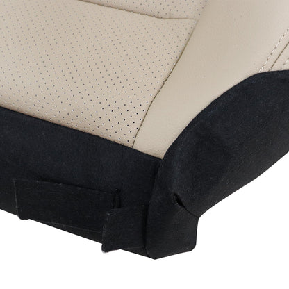 Tan Passenger Bottom Leather Seat Cover Fits 2013-2017 Honda Accord Sedan