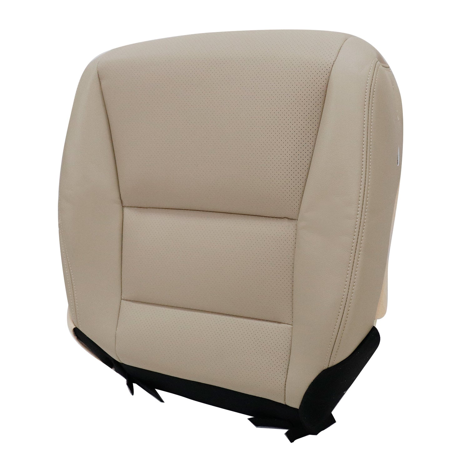 Tan Passenger Bottom Leather Seat Cover Fits 2013-2017 Honda Accord Sedan