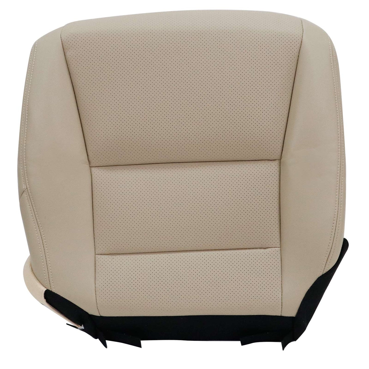 Tan Passenger Bottom Leather Seat Cover Fits 2013-2017 Honda Accord Sedan