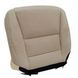 Tan Passenger Bottom Leather Seat Cover Fits 2013-2017 Honda Accord Sedan