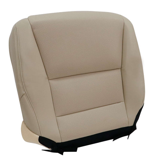 Tan Passenger Bottom Leather Seat Cover Fits 2013-2017 Honda Accord Sedan