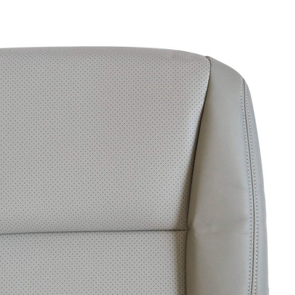 Driver Bottom Replacement Perforated Seat Cover Gray For 13-17 Honda Accord