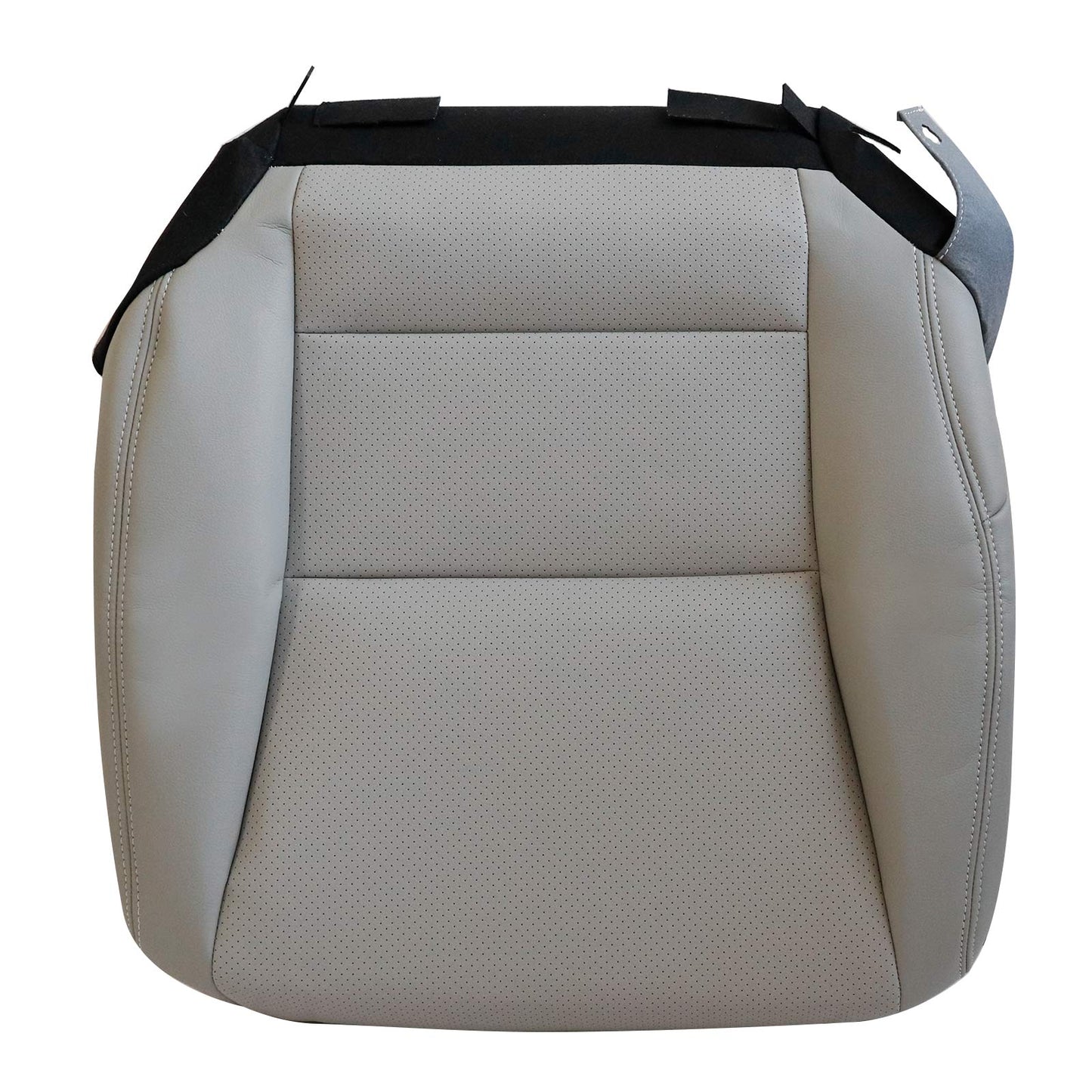 Passenger Bottom Replacement Perforated Seat Cover Gray For 13-17 Honda Accord