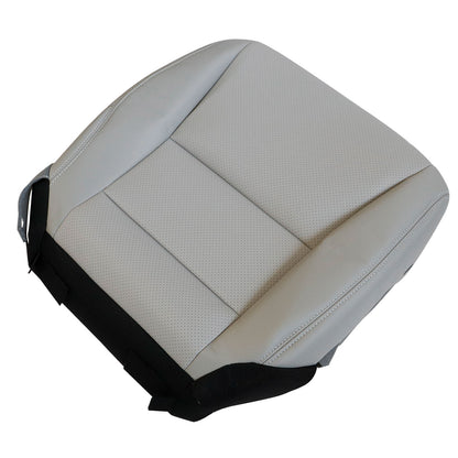 Passenger Bottom Replacement Perforated Seat Cover Gray For 13-17 Honda Accord