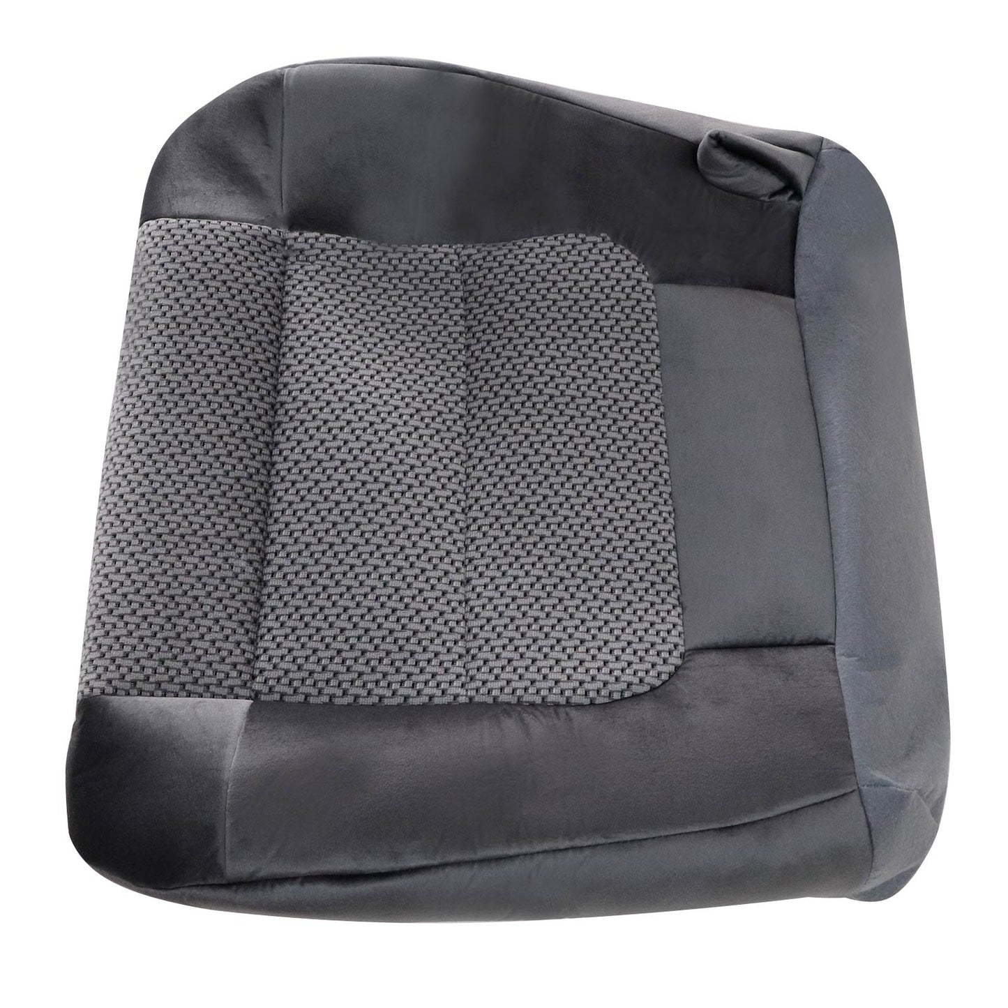 For 2001 2002 2003 Ford F-150 XL Lariat Driver Bottom Cloth Seat Cover Drak Gray