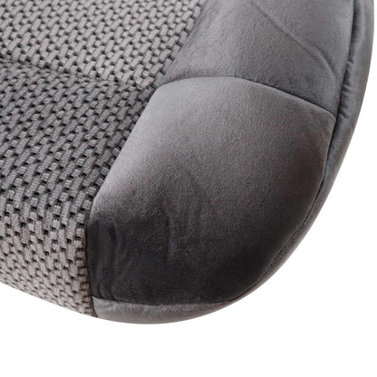 For 2001 2002 2003 Ford F-150 XL Lariat Driver Bottom Cloth Seat Cover Drak Gray