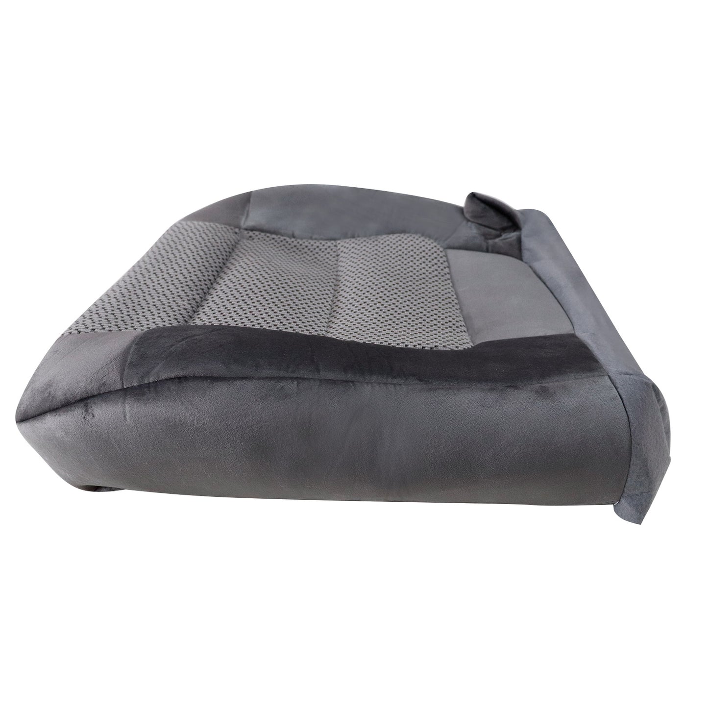 For 2001 2002 2003 Ford F-150 XL Lariat Driver Bottom Cloth Seat Cover Drak Gray